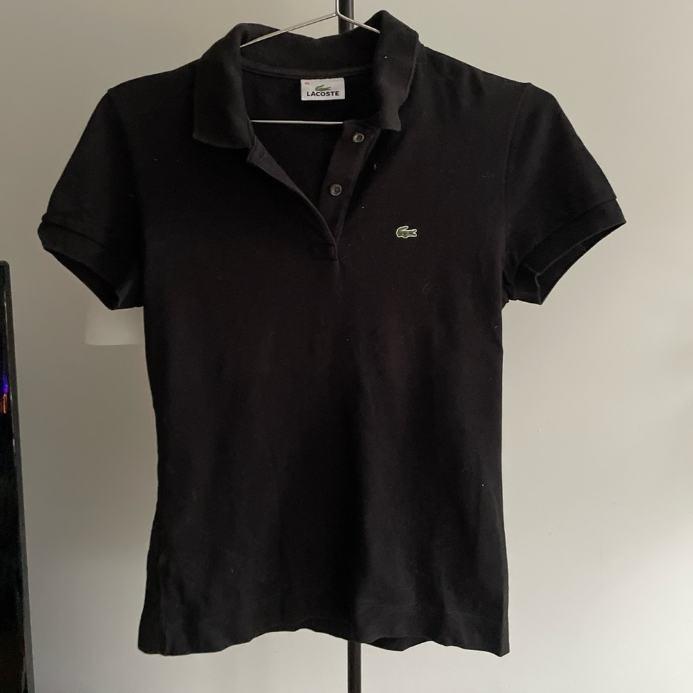 Lacoste Polo Shirt in Black